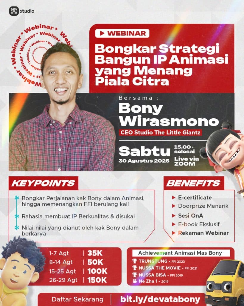 Bongkar Strategi Bangun IP Animasi yang Menang Piala Citra